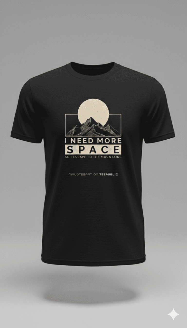 I Need More Space - Mountains Are Calling T-Shirt I Need More Space - Mountains Are Calling T-Shirt