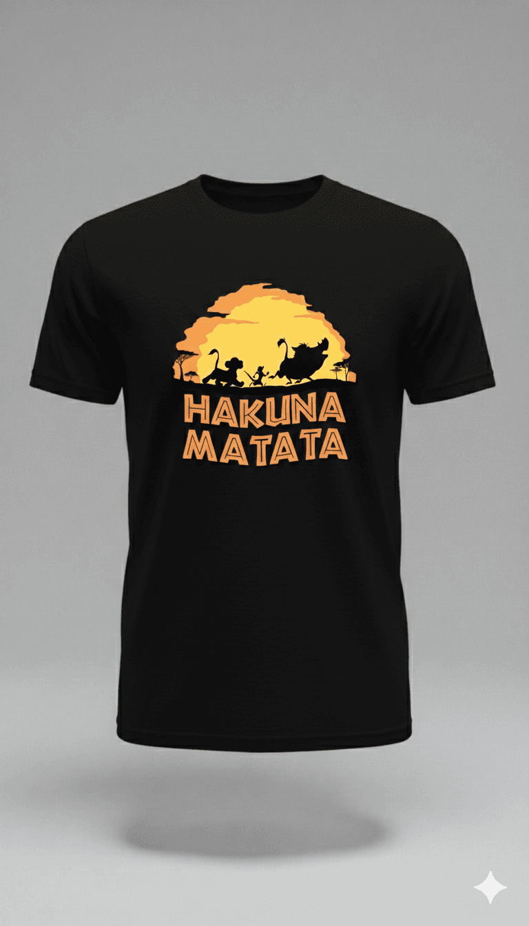 Hakuna Matata black T-Shirt Hakuna Matata black T-Shirt