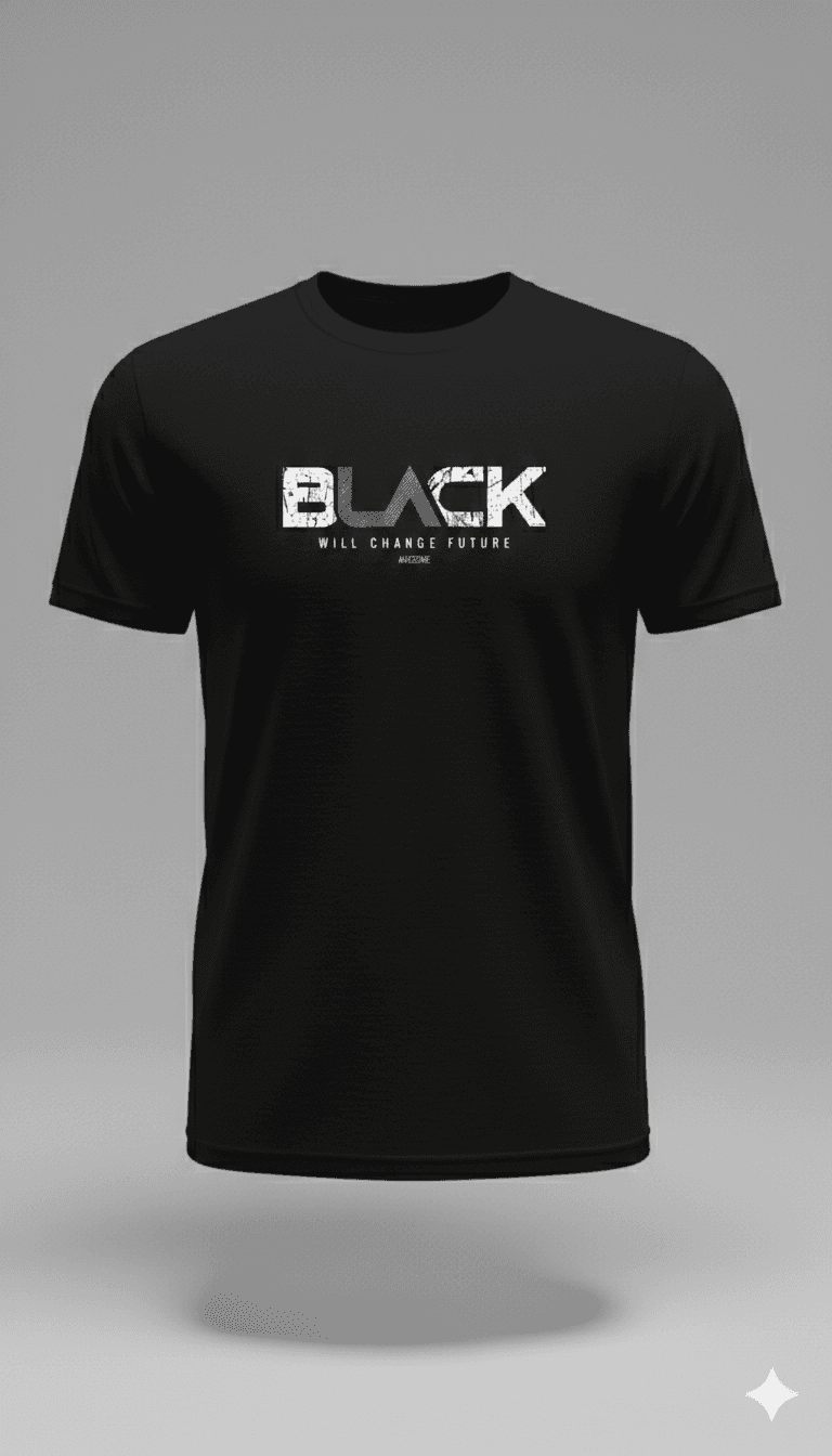 BLACK design T-Shirt BLACK design T-Shirt