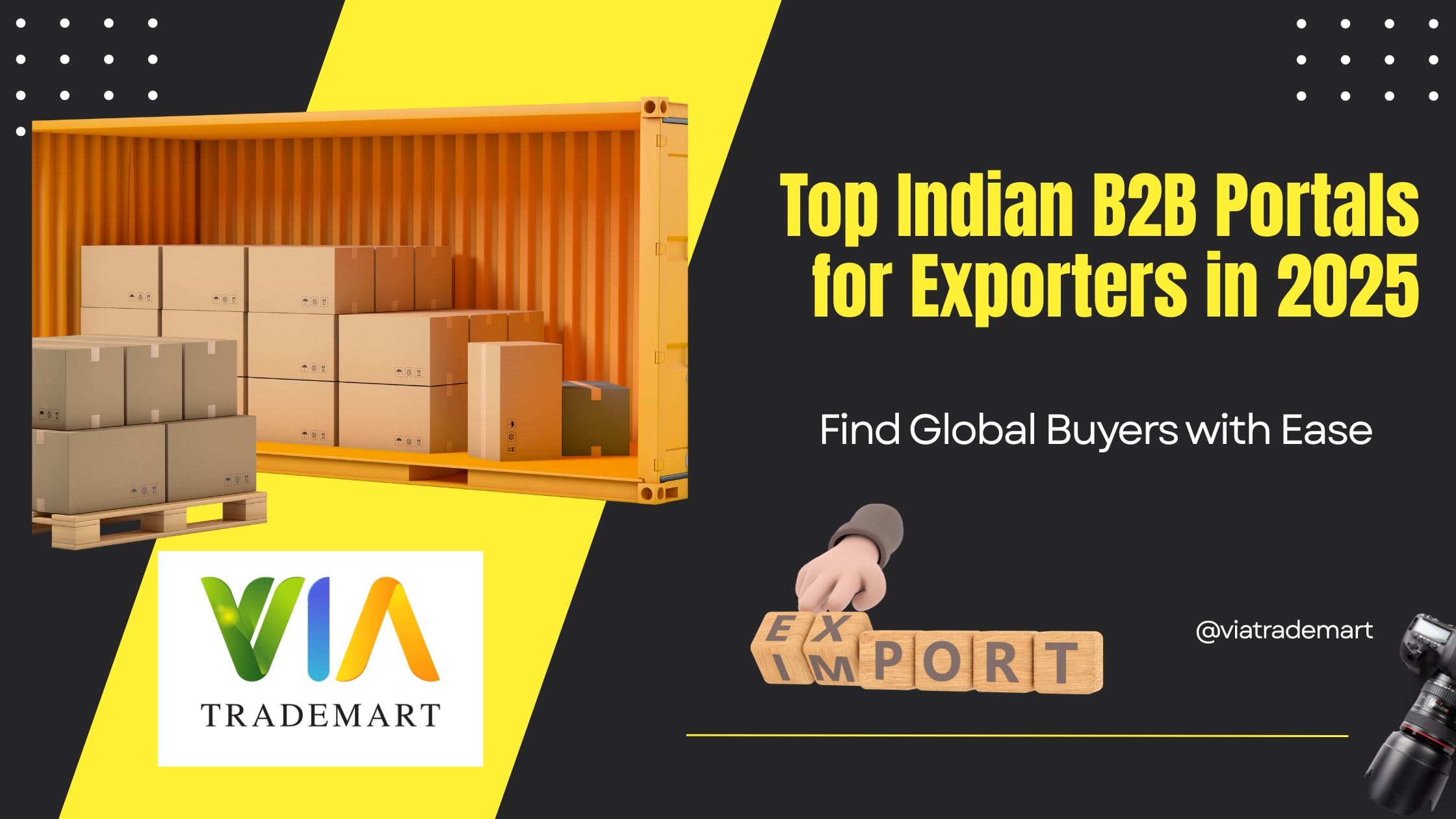 Top Indian B2B Portals for Exporters in 2025 – Find Global Buyers with Ease
